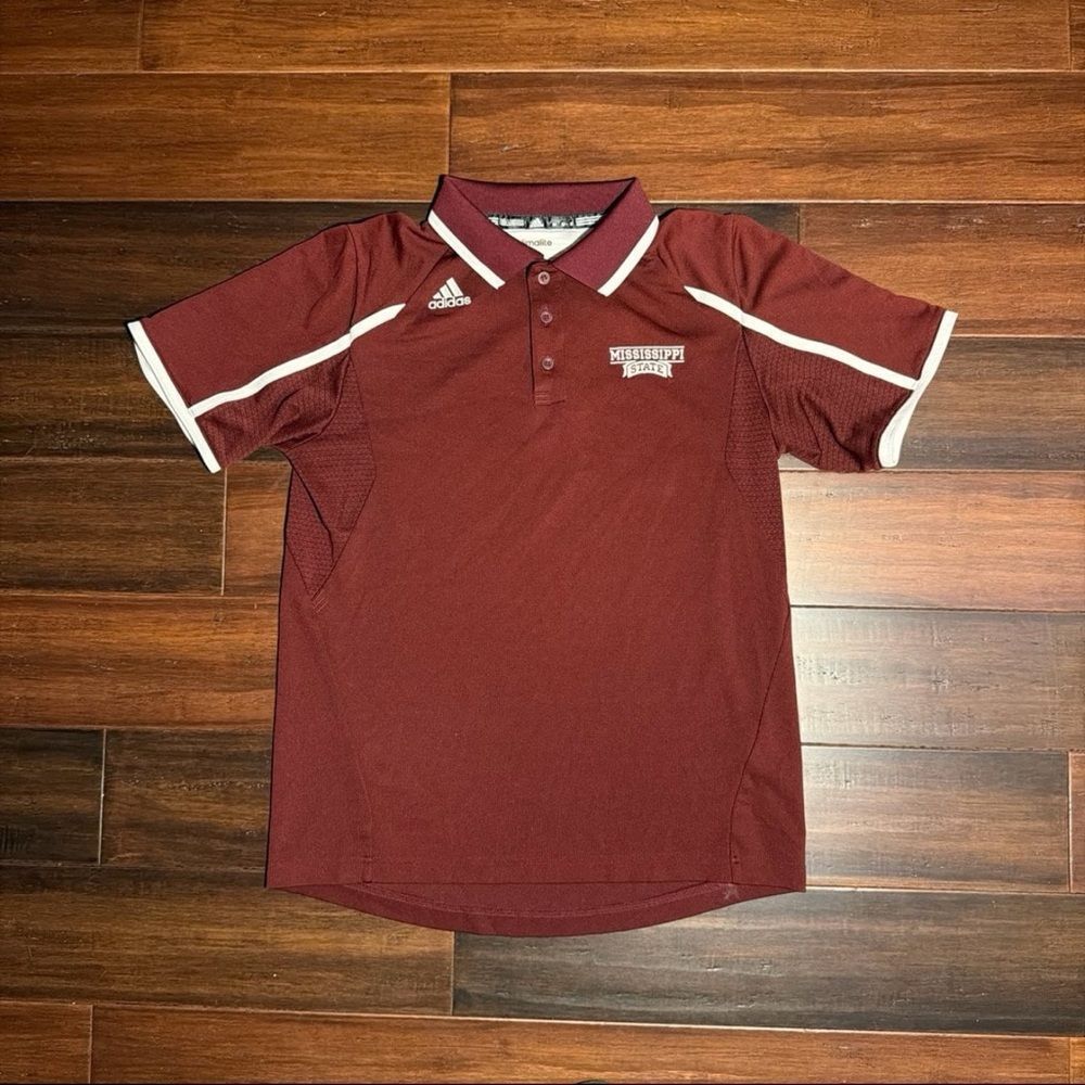 Adidas Mississippi State Polo Shirt
